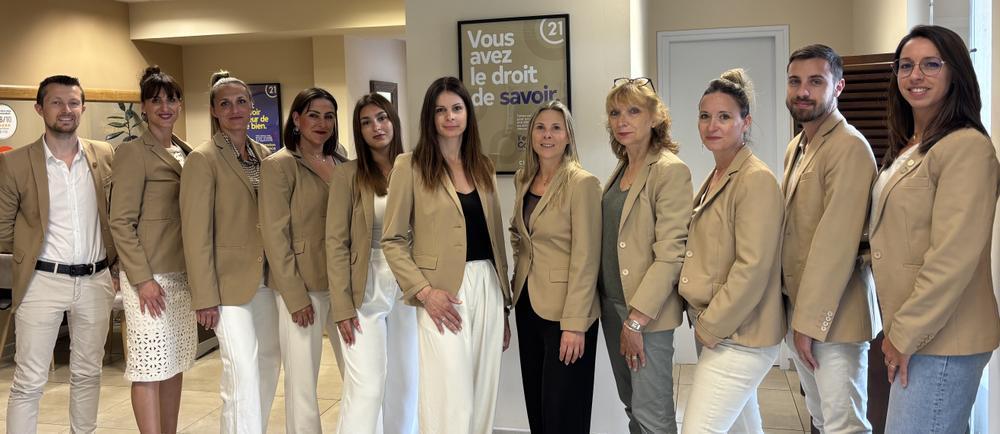 l'équipe de l'agence Provence Immobilier