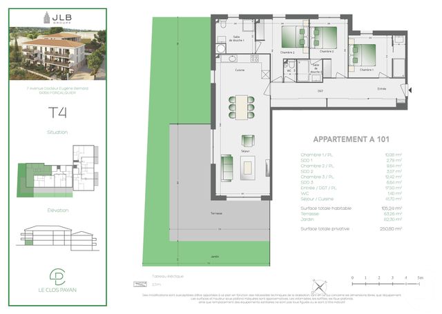 Appartement F2 à vendre - 4 pièces - 40.77 m2 - FORCALQUIER - 04 - PROVENCE-ALPES-COTE-D-AZUR - Century 21 Provence Immobilier