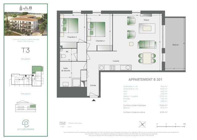 Appartement F3 à vendre - 3 pièces - 78.2 m2 - FORCALQUIER - 04 - PROVENCE-ALPES-COTE-D-AZUR - Century 21 Provence Immobilier
